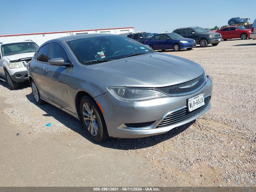 2015 CHRYSLER 200 LIMITED