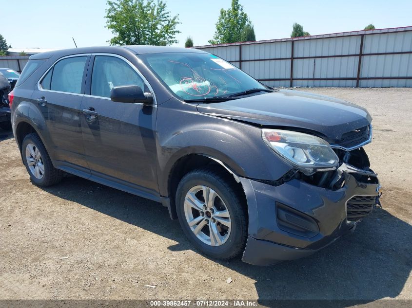 2016 CHEVROLET EQUINOX LS