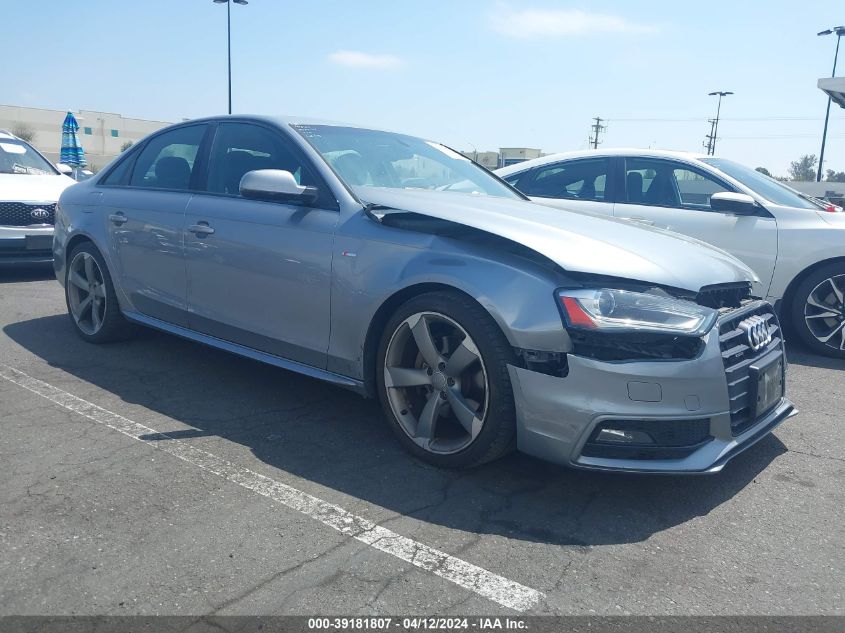 2015 AUDI A4 2.0T PREMIUM