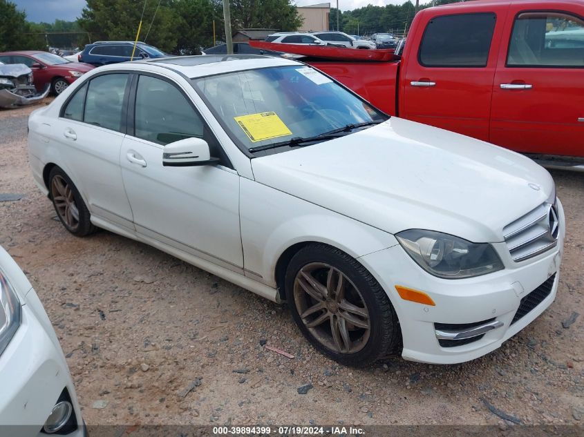 2013 MERCEDES-BENZ C 300 LUXURY 4MATIC/SPORT 4MATIC