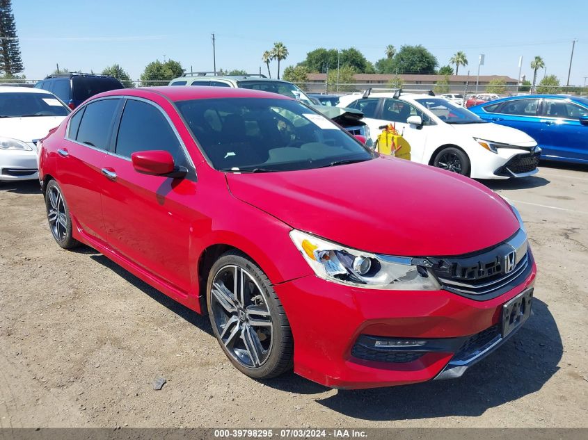 2017 HONDA ACCORD SPORT