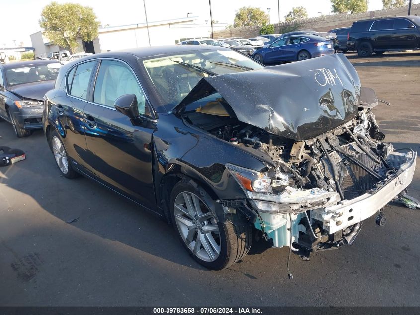 2016 LEXUS CT 200H