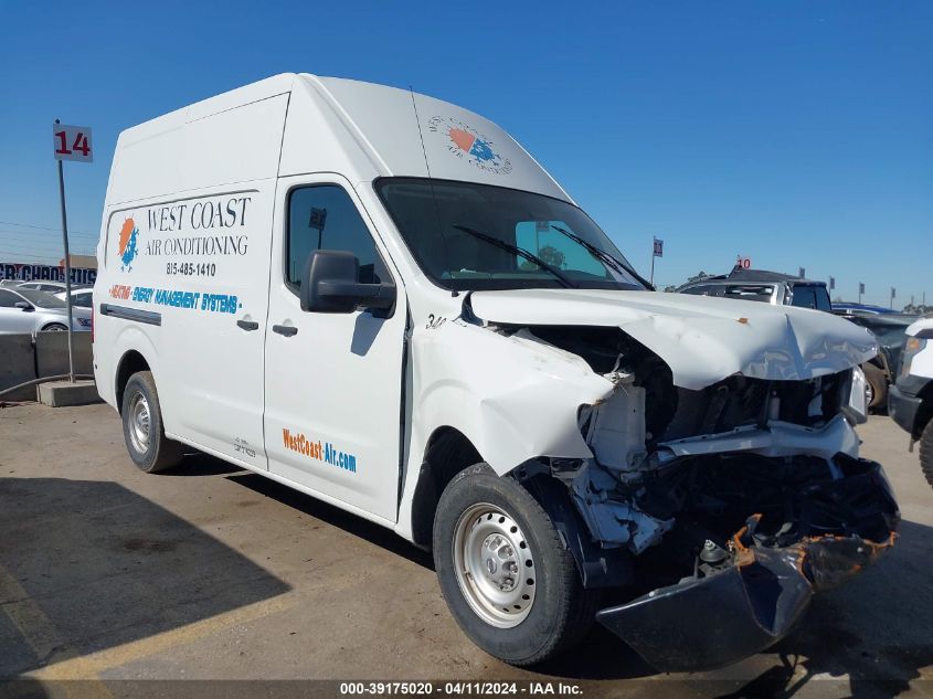 2019 NISSAN NV CARGO NV2500 HD S V6