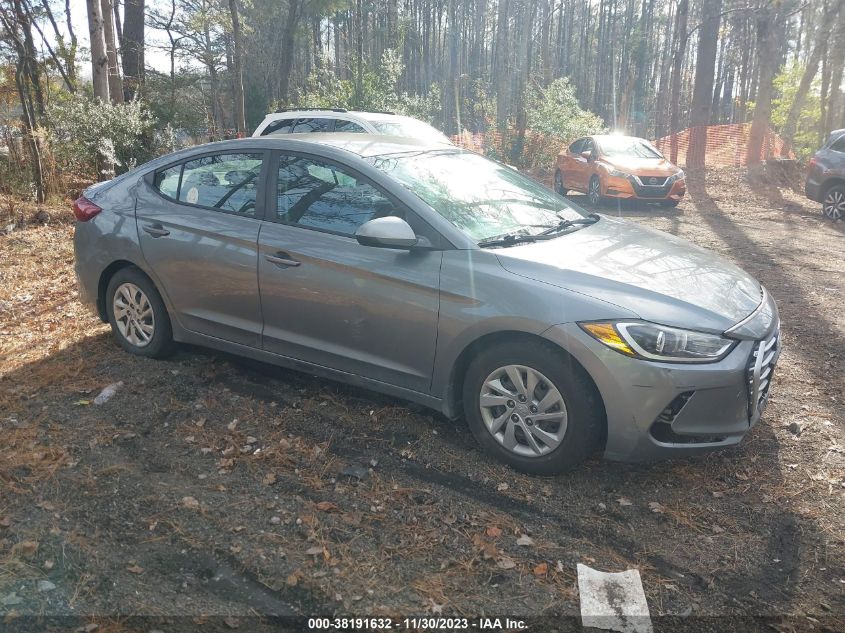 2018 HYUNDAI ELANTRA SE