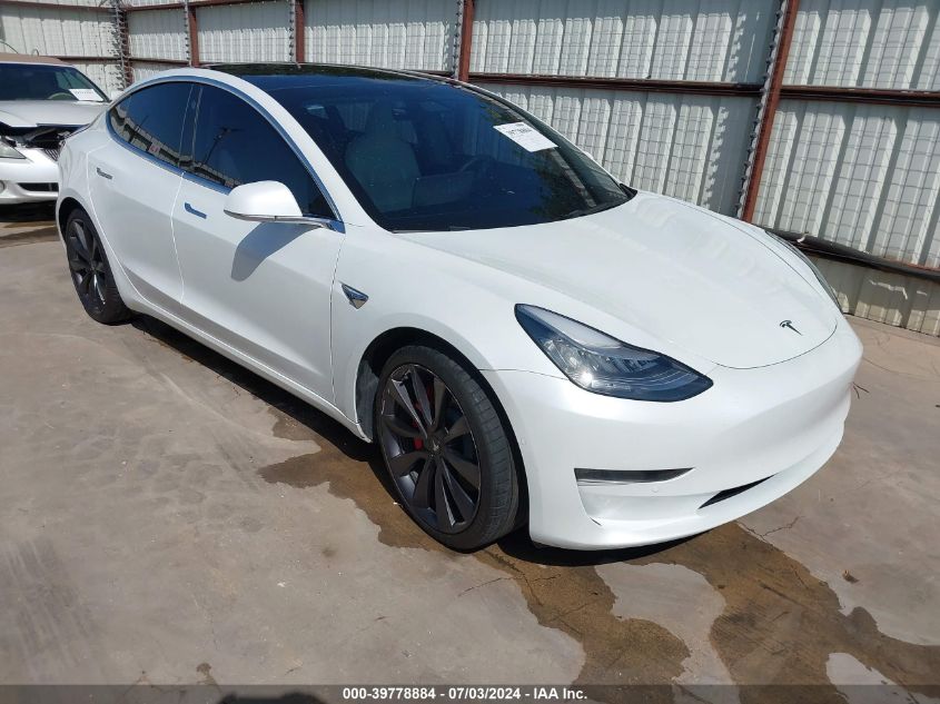 2020 TESLA MODEL 3 PERFORMANCE DUAL MOTOR ALL-WHEEL DRIVE