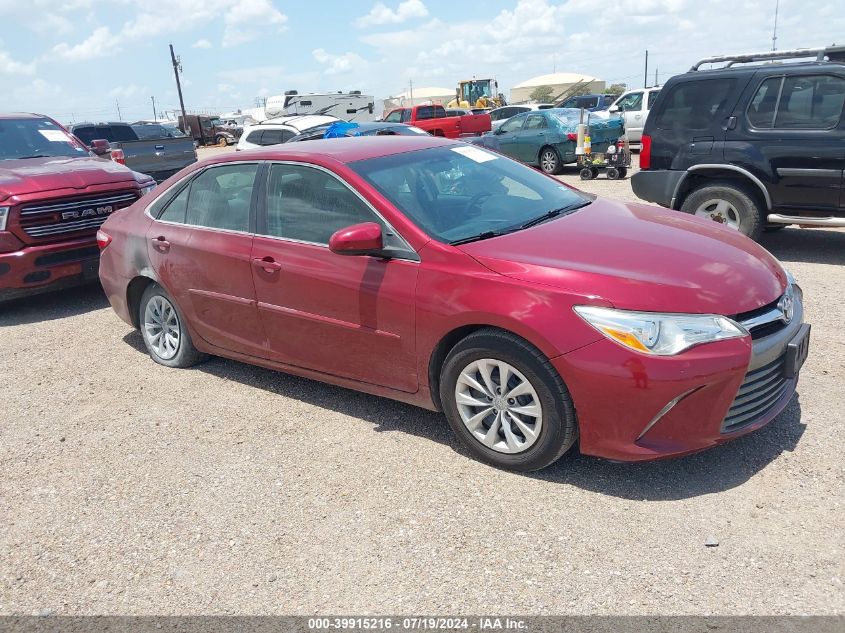 2017 TOYOTA CAMRY LE