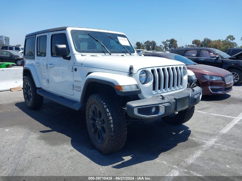 2021 JEEP WRANGLER UNLIMITED SAHARA 4X4