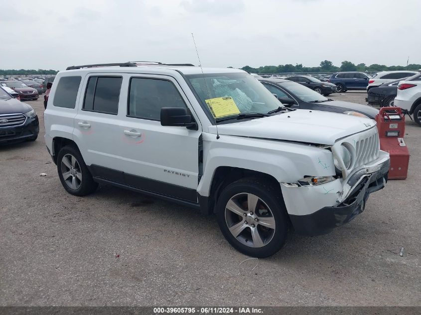 2017 JEEP PATRIOT HIGH ALTITUDE FWD