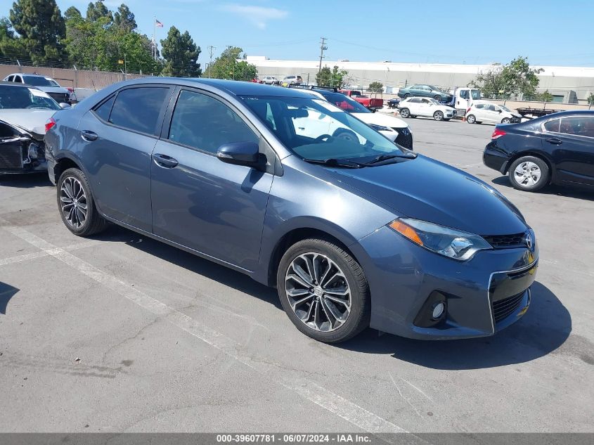 2016 TOYOTA COROLLA S PLUS