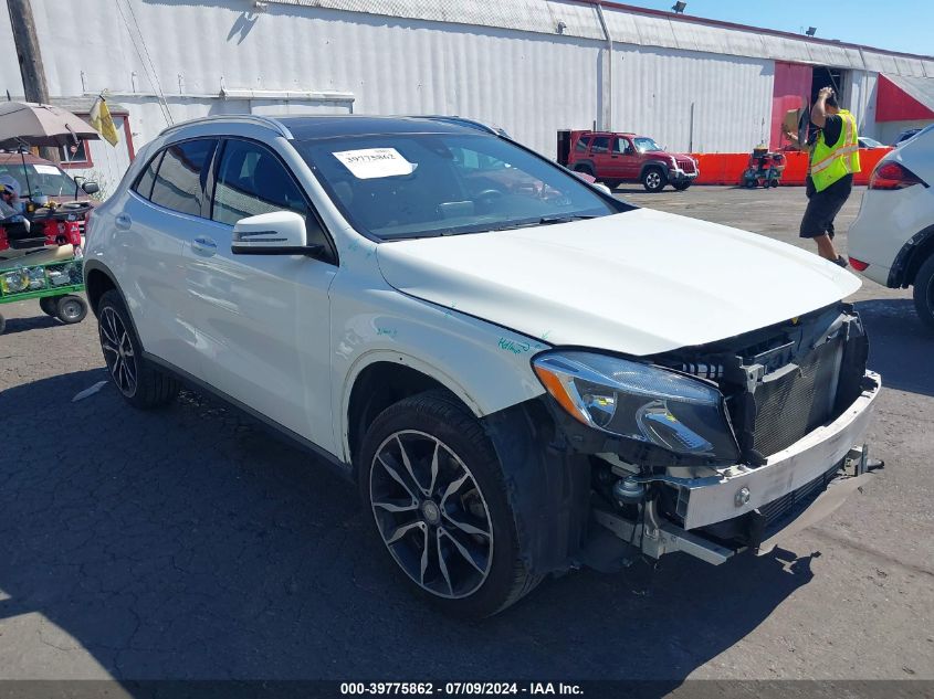 2017 MERCEDES-BENZ GLA 250 4MATIC