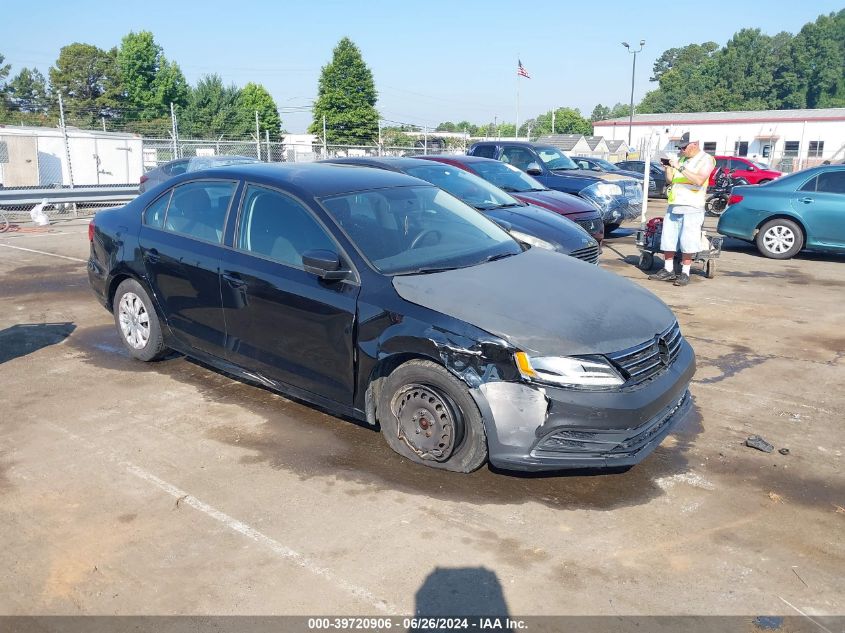 2015 VOLKSWAGEN JETTA 2.0L S