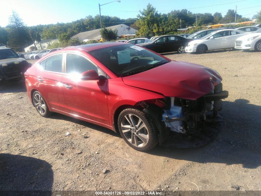 2017 HYUNDAI ELANTRA LIMITED