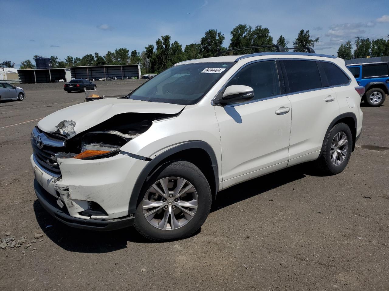 2015 TOYOTA HIGHLANDER XLE