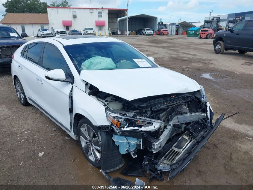 2019 HYUNDAI IONIQ HYBRID LIMITED