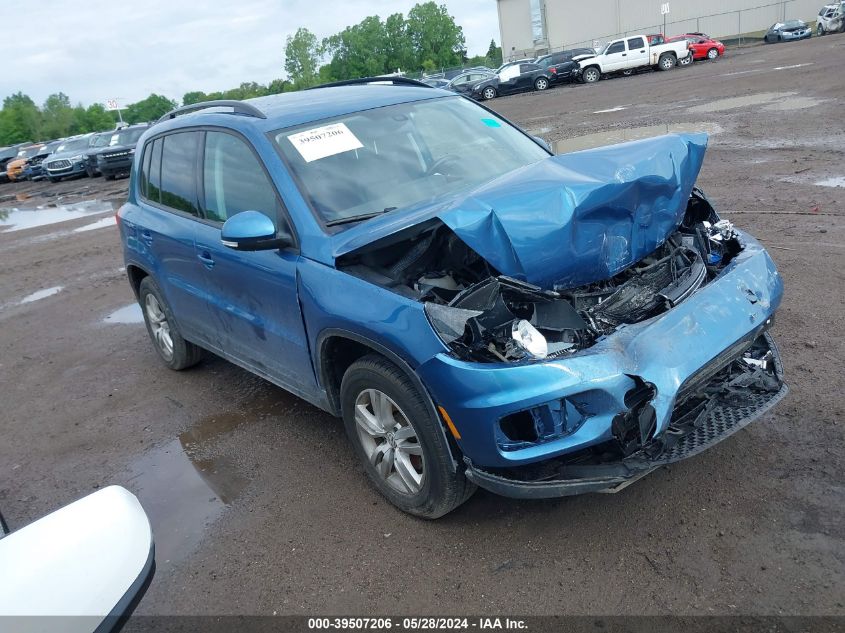 2017 VOLKSWAGEN TIGUAN 2.0T S