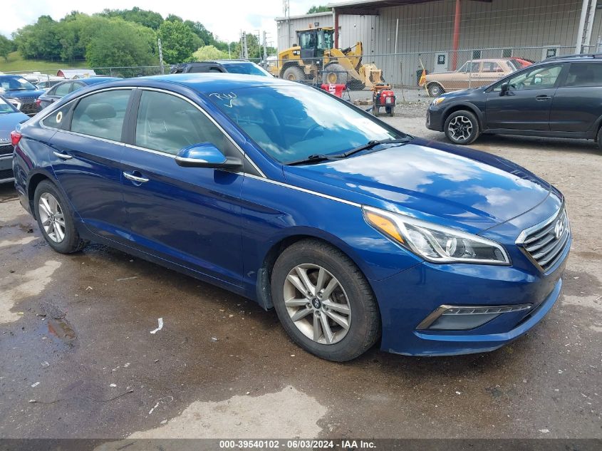 2015 HYUNDAI SONATA ECO