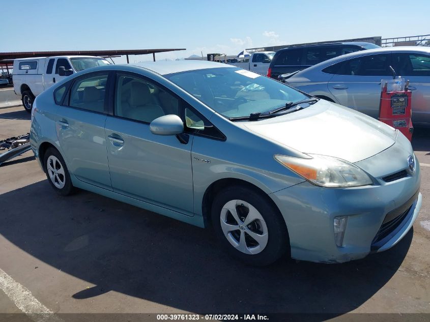 2013 TOYOTA PRIUS FOUR