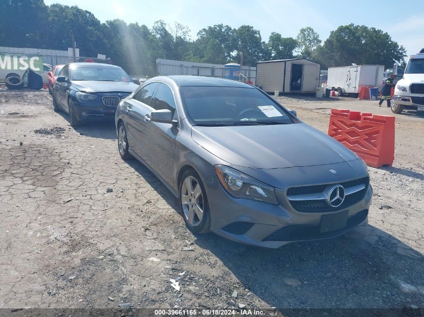 2016 MERCEDES-BENZ CLA 250 4MATIC