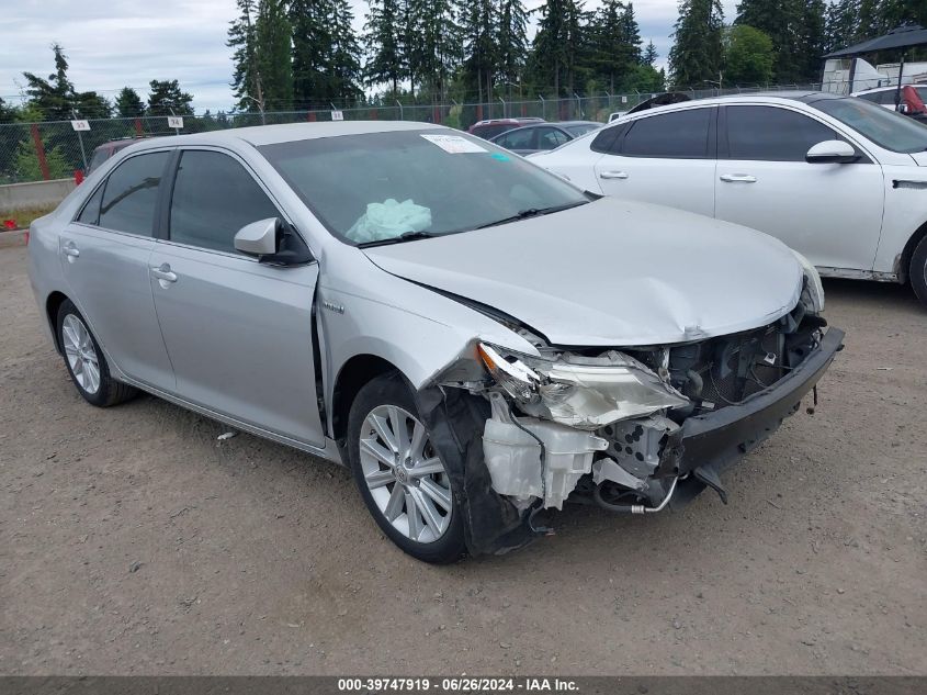 2012 TOYOTA CAMRY HYBRID HYBRID/LE/XLE