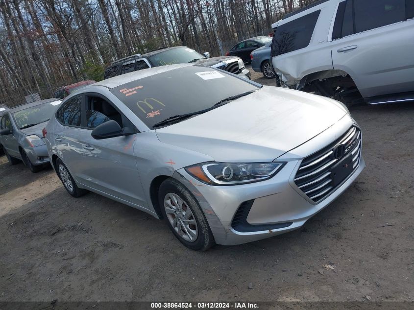 2017 HYUNDAI ELANTRA SE