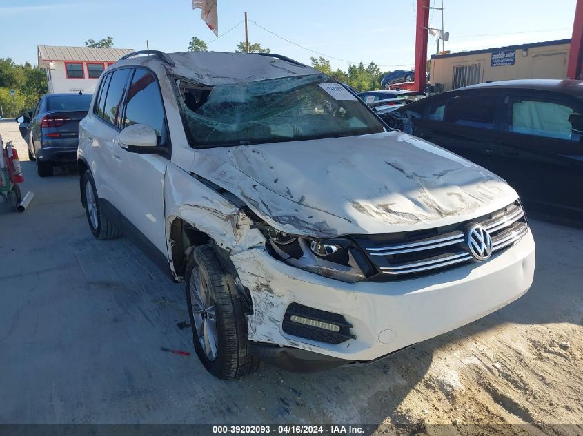 2017 VOLKSWAGEN TIGUAN 2.0T/2.0T S