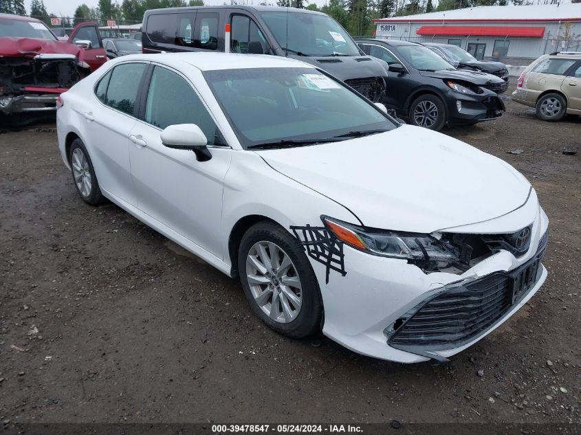 2019 TOYOTA CAMRY LE