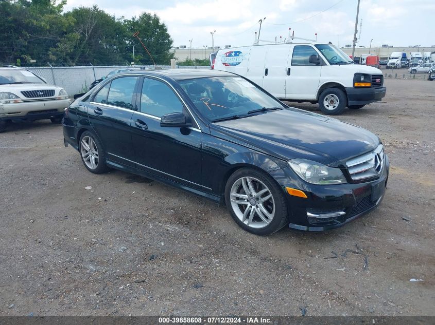 2013 MERCEDES-BENZ C 300 LUXURY 4MATIC/SPORT 4MATIC