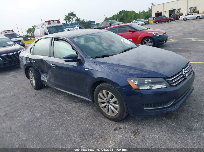 2015 VOLKSWAGEN PASSAT 1.8T WOLFSBURG EDITION