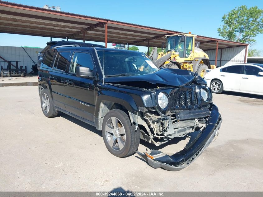 2016 JEEP PATRIOT HIGH ALTITUDE EDITION