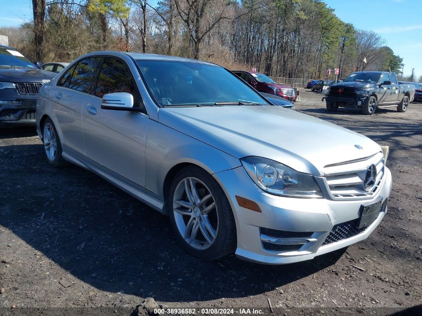 2012 MERCEDES-BENZ C 300 LUXURY 4MATIC/SPORT 4MATIC