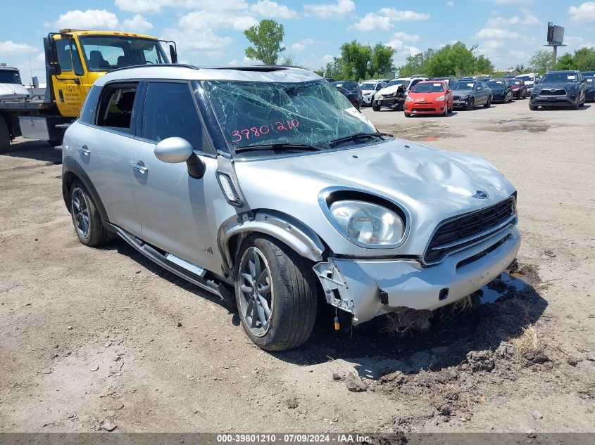 2016 MINI COUNTRYMAN COOPER S