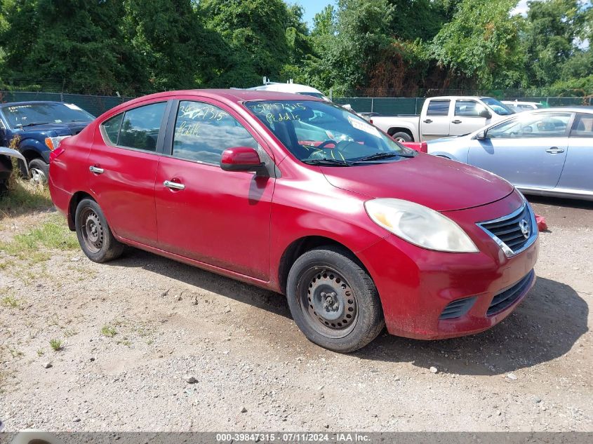 2012 NISSAN VERSA 1.6 SV