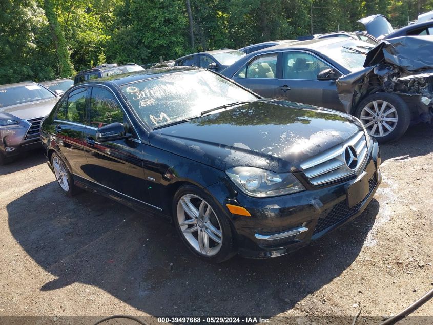 2012 MERCEDES-BENZ C 250 LUXURY/SPORT