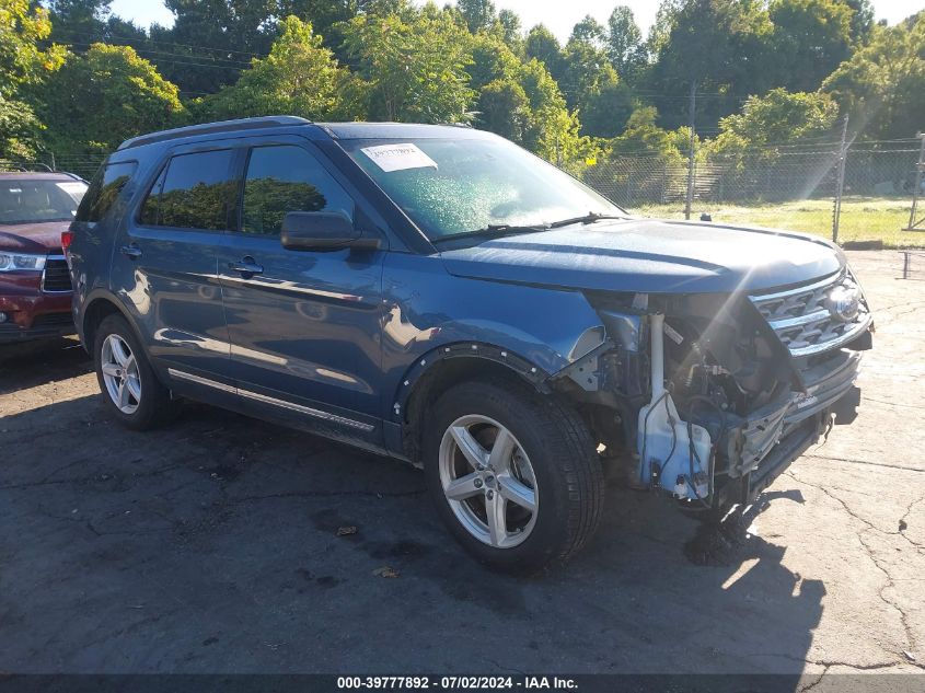 2018 FORD EXPLORER XLT