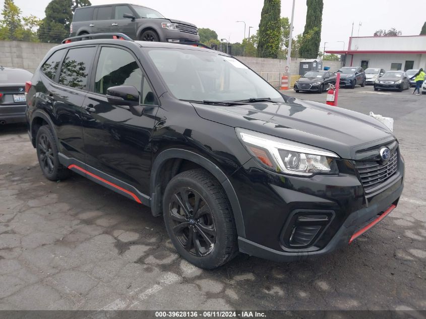 2019 SUBARU FORESTER SPORT