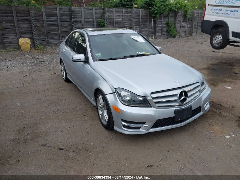 2013 MERCEDES-BENZ C 300 LUXURY 4MATIC/SPORT 4MATIC