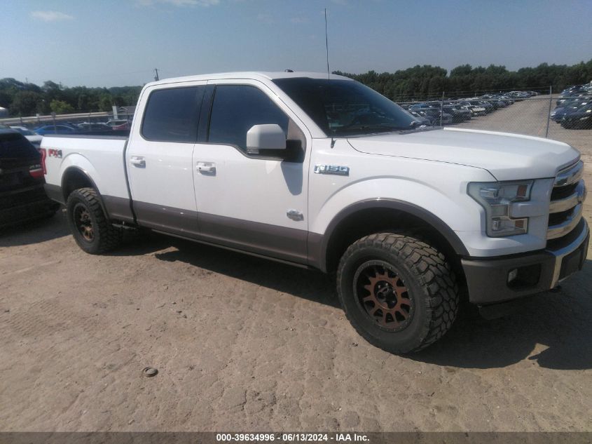 2015 FORD F-150 KING RANCH