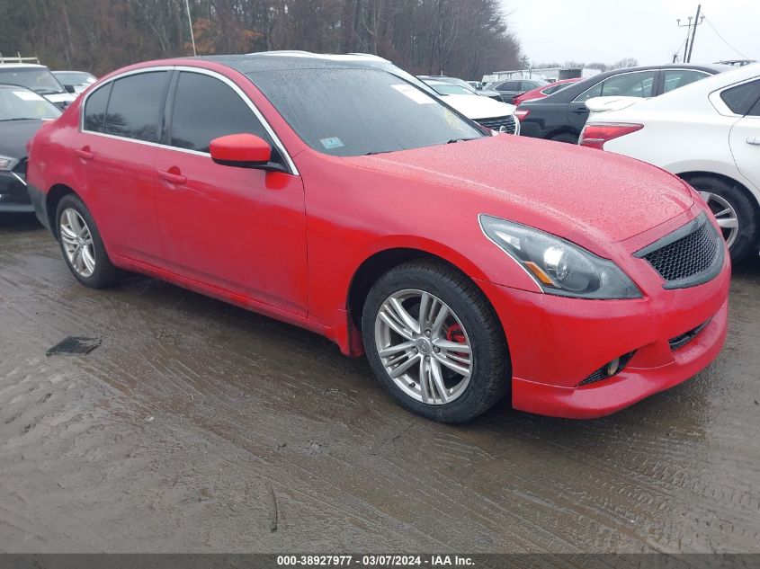 2010 INFINITI G37X