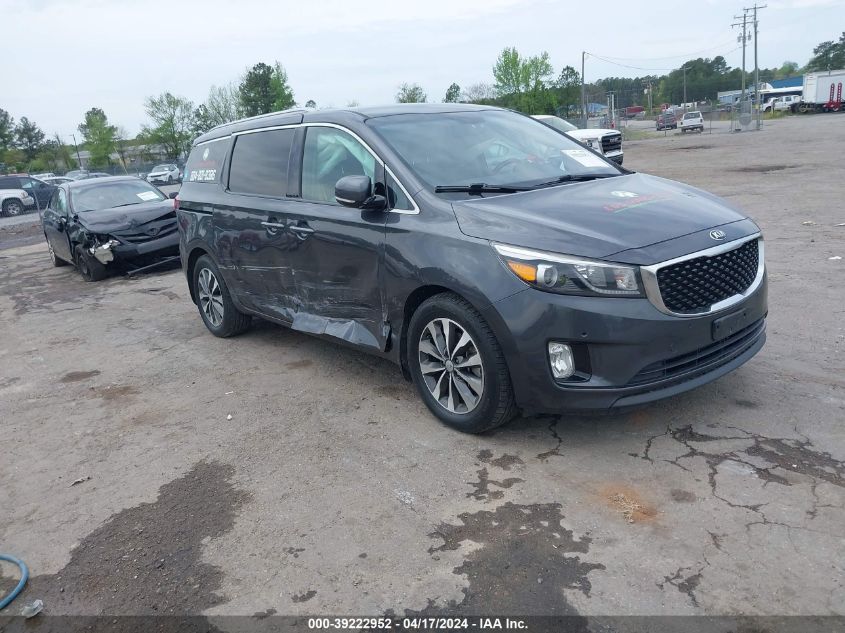 2018 KIA SEDONA SX