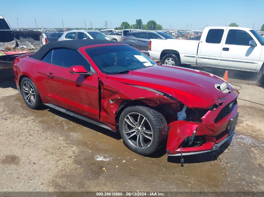 2017 FORD MUSTANG ECOBOOST PREMIUM