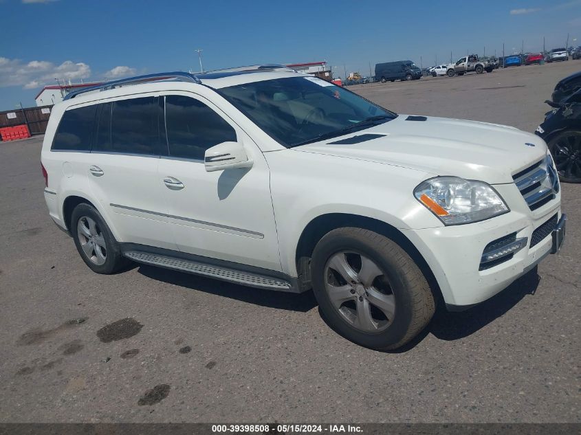 2012 MERCEDES-BENZ GL 450 4MATIC