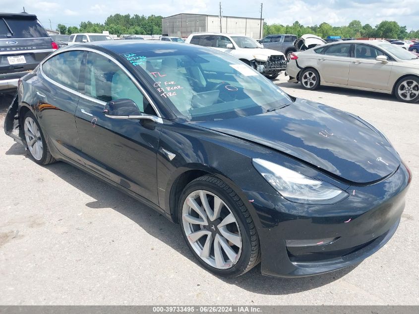 2020 TESLA MODEL 3 STANDARD RANGE PLUS REAR-WHEEL DRIVE/STANDARD RANGE REAR-WHEEL DRIVE