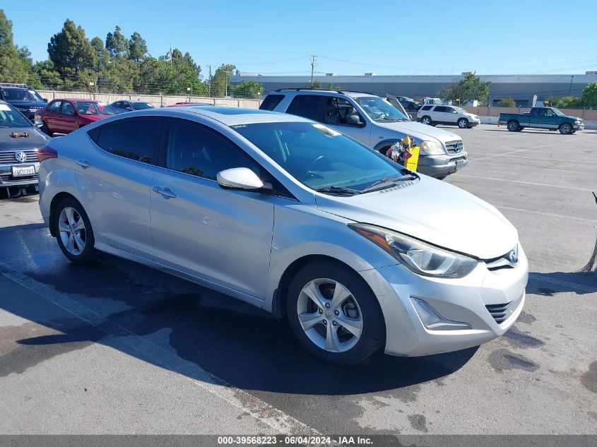 2016 HYUNDAI ELANTRA VALUE EDITION