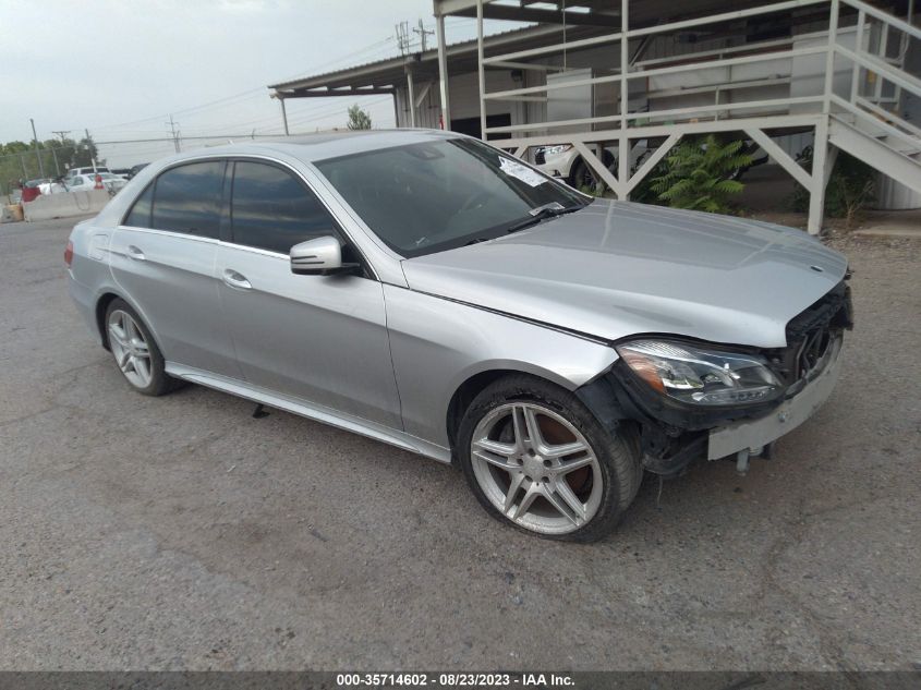 2014 MERCEDES-BENZ E 350 4MATIC