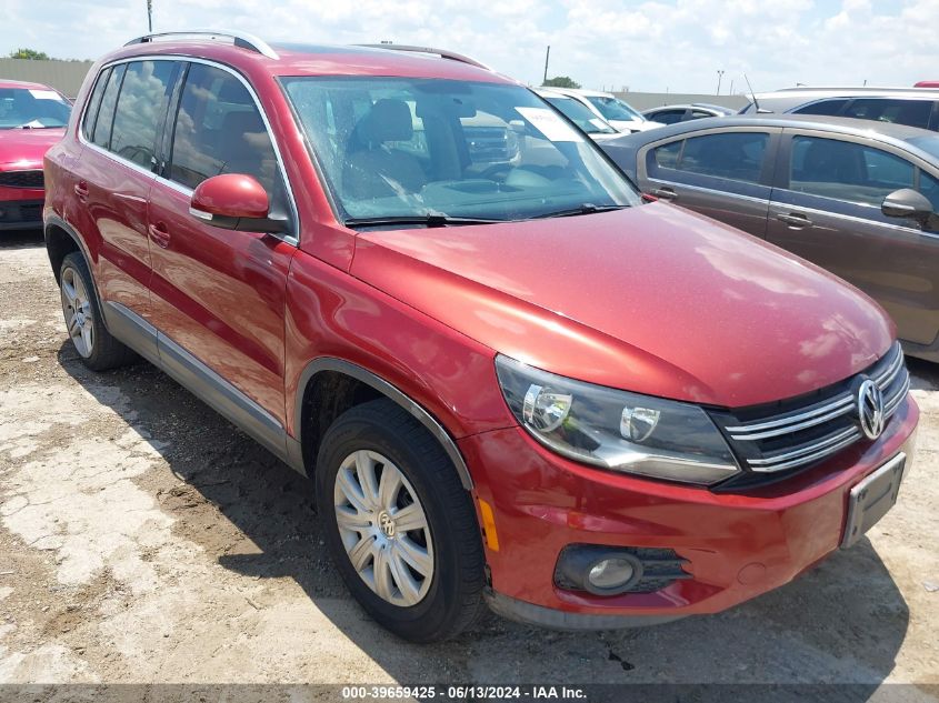 2012 VOLKSWAGEN TIGUAN SE