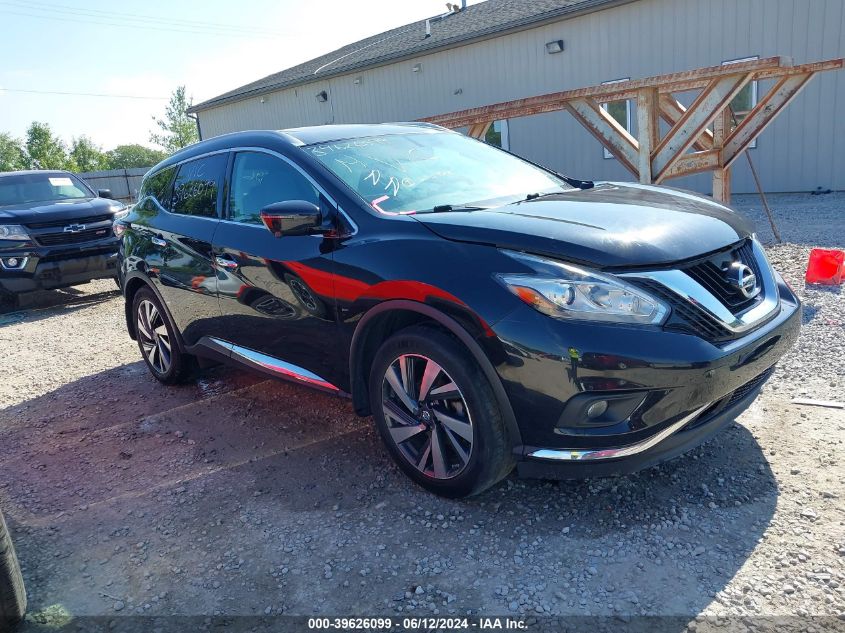 2017 NISSAN MURANO PLATINUM