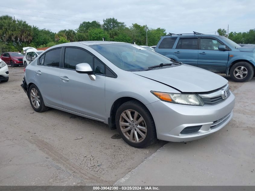 2012 HONDA CIVIC EX