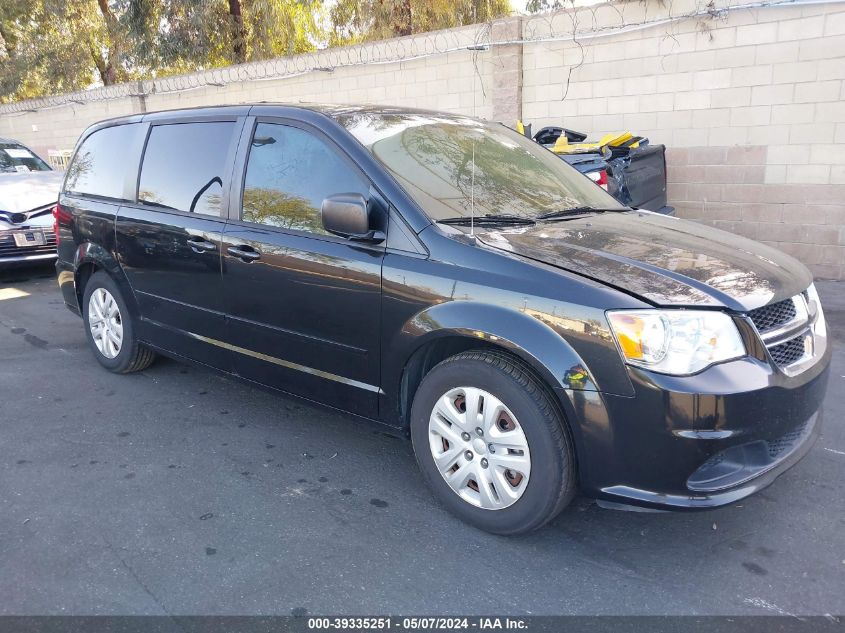 2017 DODGE GRAND CARAVAN SE