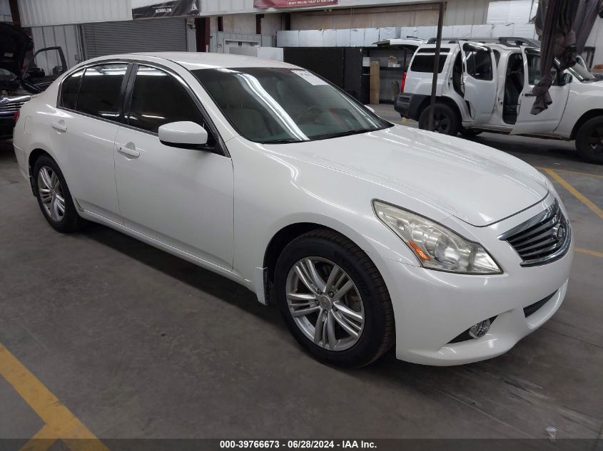 2011 INFINITI G25 JOURNEY