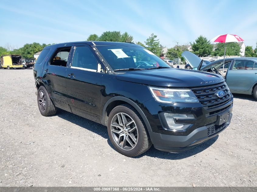 2017 FORD EXPLORER SPORT